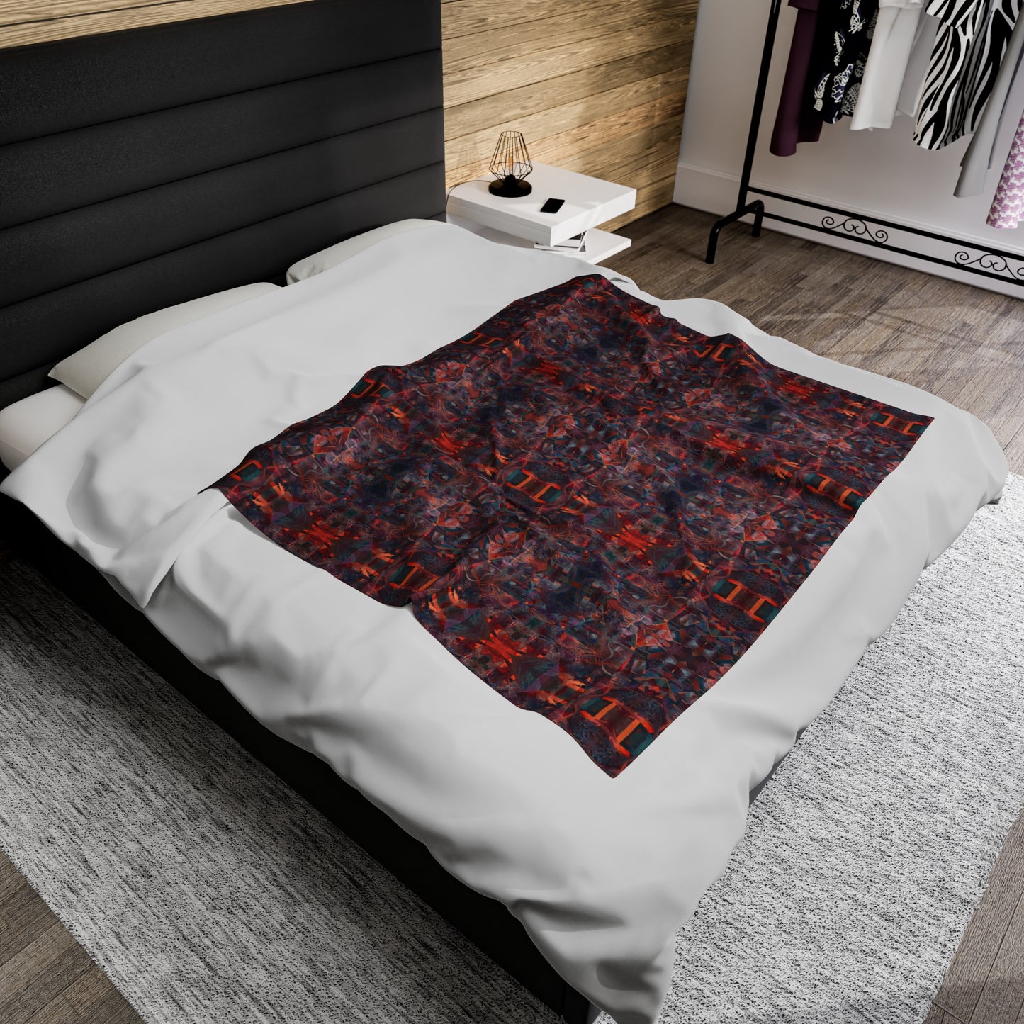 Fabricated Plush Blanket