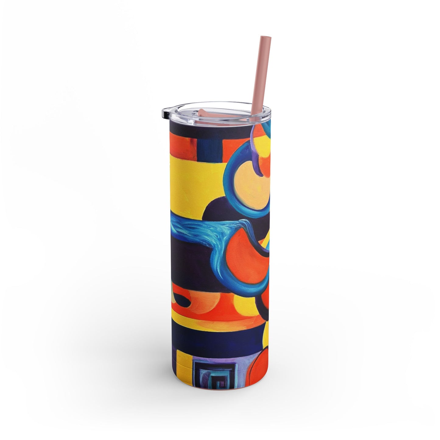 Digital Sunset Drink Trumbler